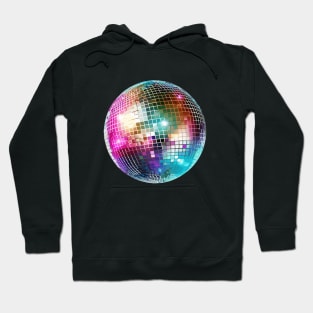 Disco Ball Retro 1970s Dance Party Hoodie